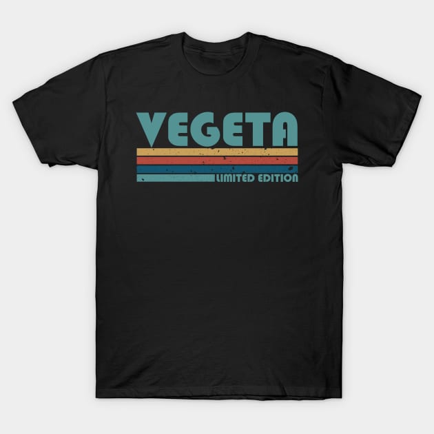 Proud Limited Edition Vegeta Name Personalized Retro Styles T-Shirt by Kisos Thass